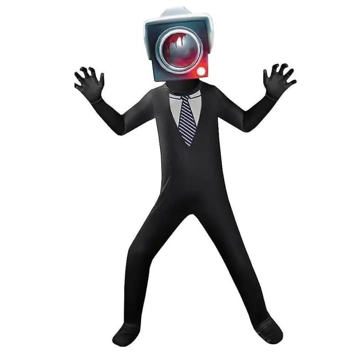 skibidi toilet halloween costume