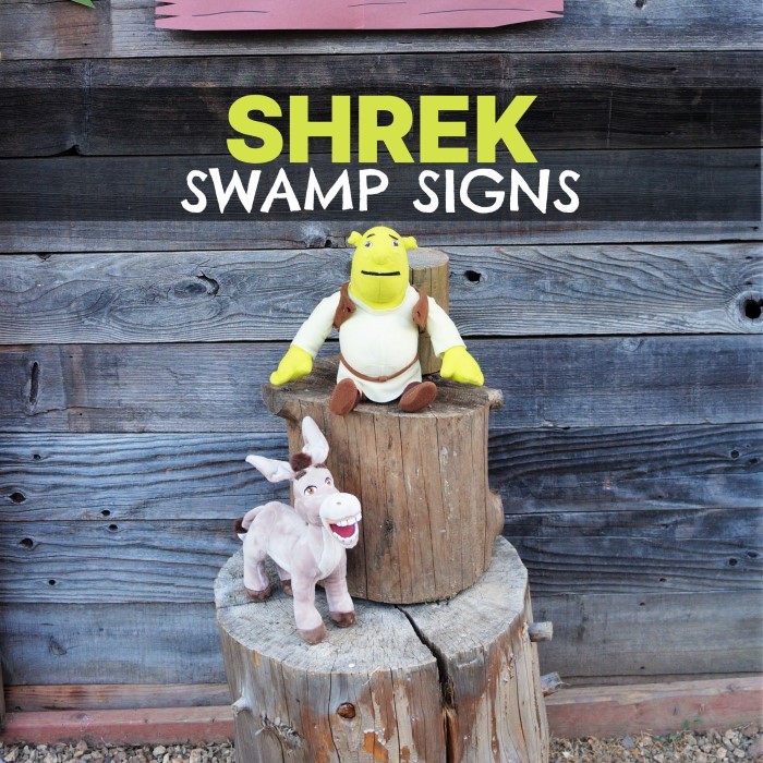 shrek birthday party supplies