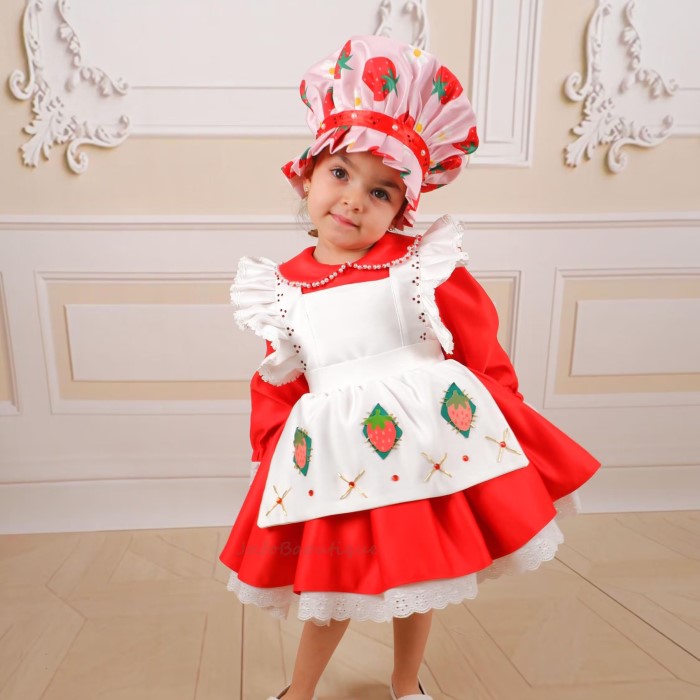 strawberry shortcake halloween costume