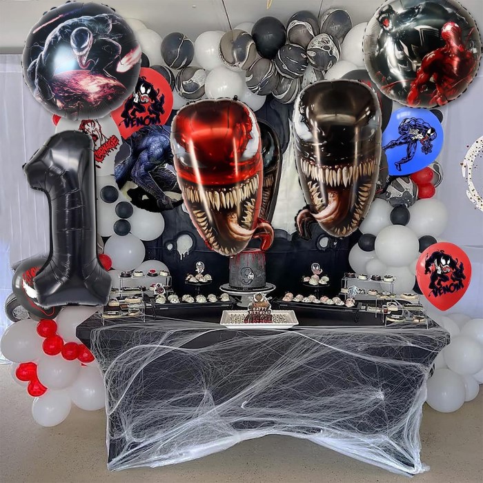 venom birthday party supplies