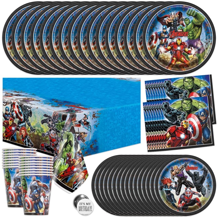 avengers birthday party supplies