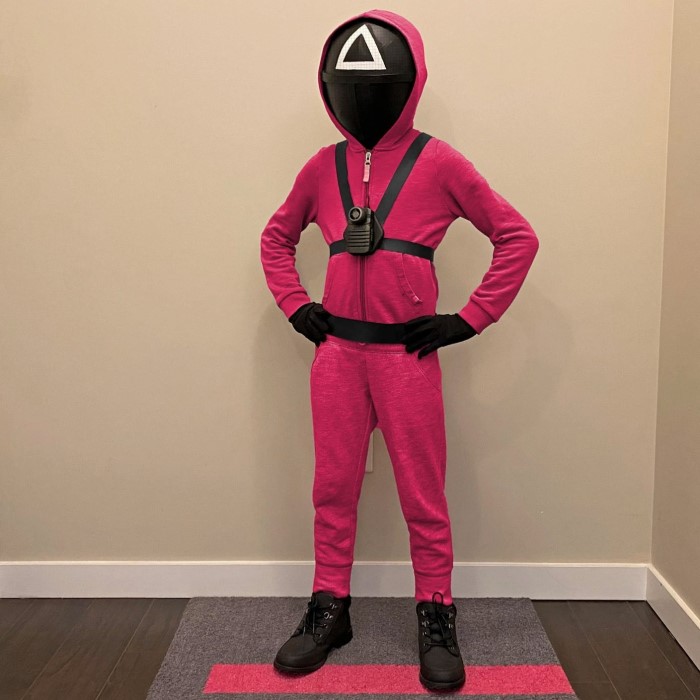 squid game costume for kid