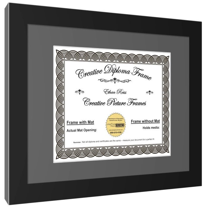 high school diploma frame