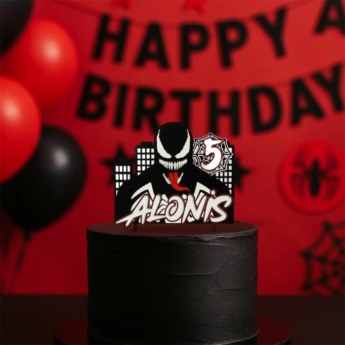 venom birthday party supplies