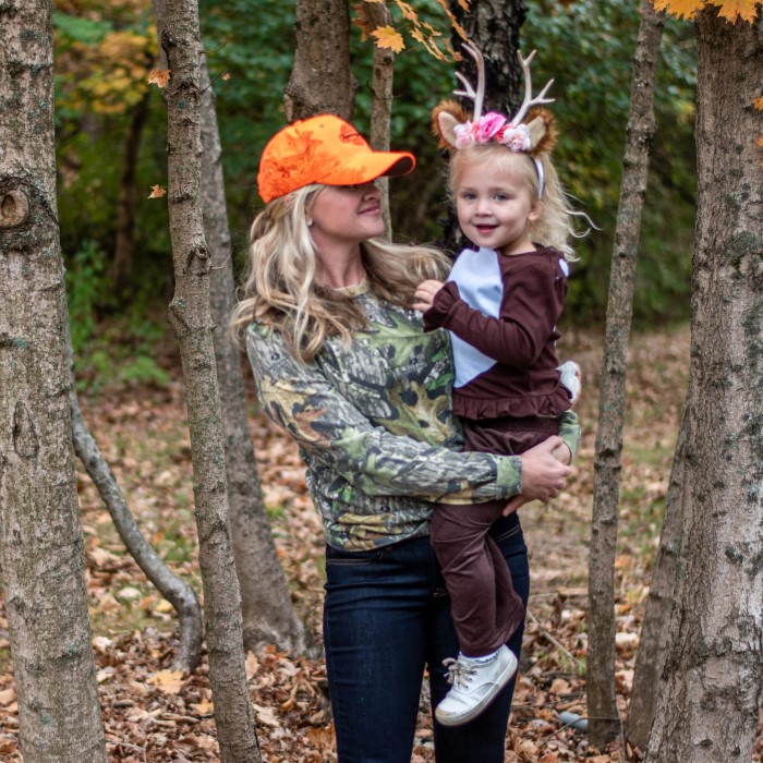deer and hunter costume