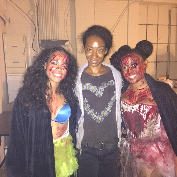 purge costume girl