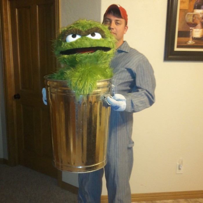 diy oscar the grouch costume ideas