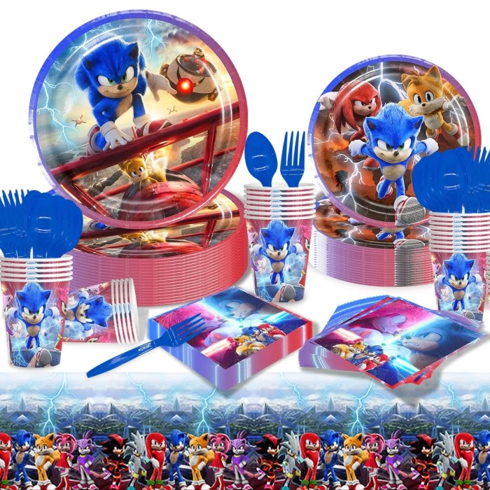 sonic birthday party supplies