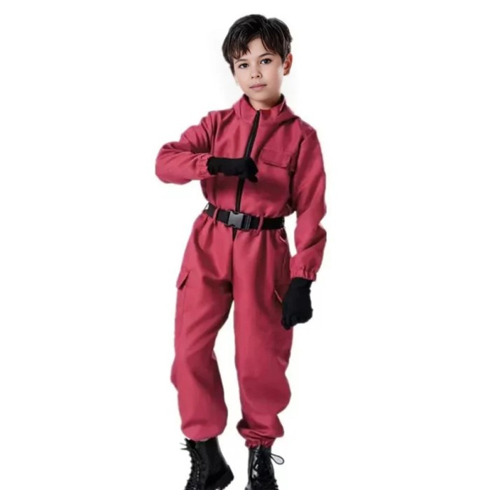 squid game costume for kid