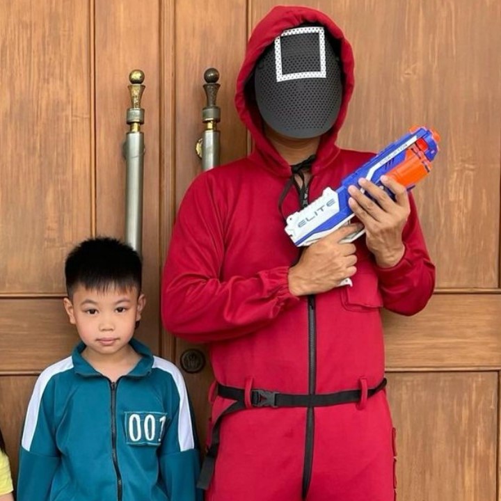 squid game costume for kid