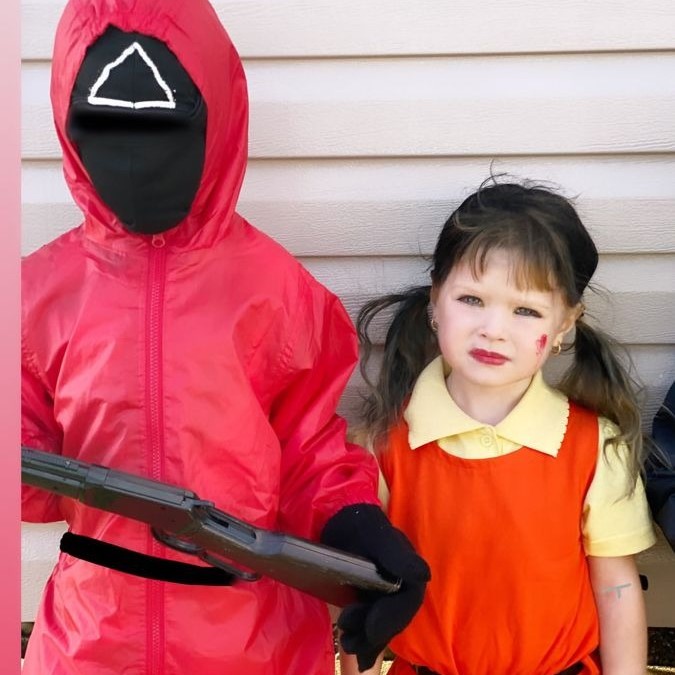 squid game costume for kid