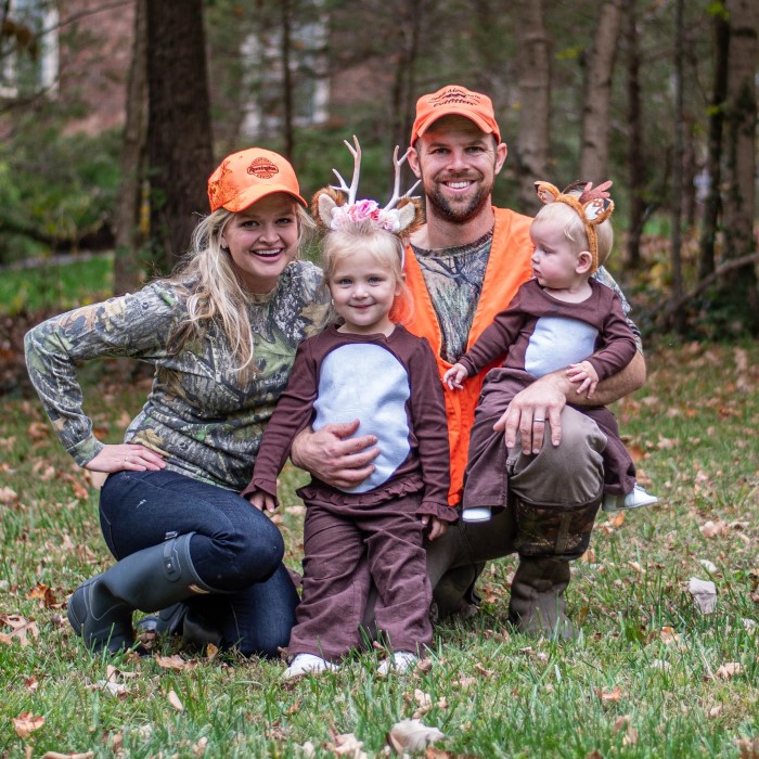 deer and hunter costume