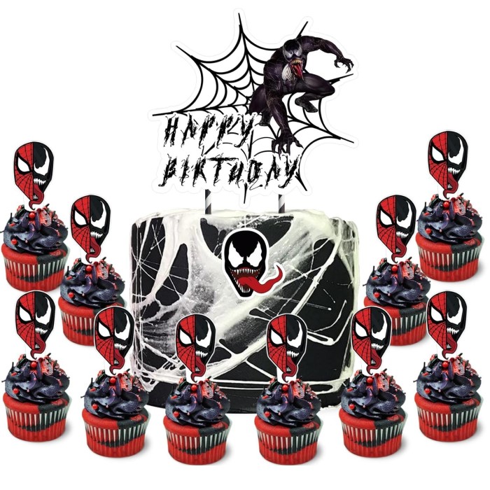 venom birthday party supplies