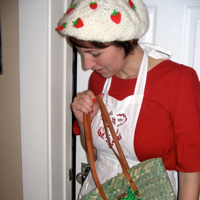 strawberry shortcake halloween costume
