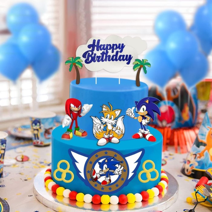 sonic birthday party supplies