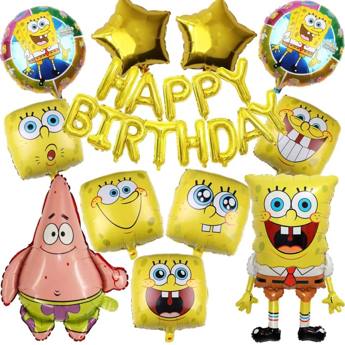 spongebob squarepants birthday party supplies