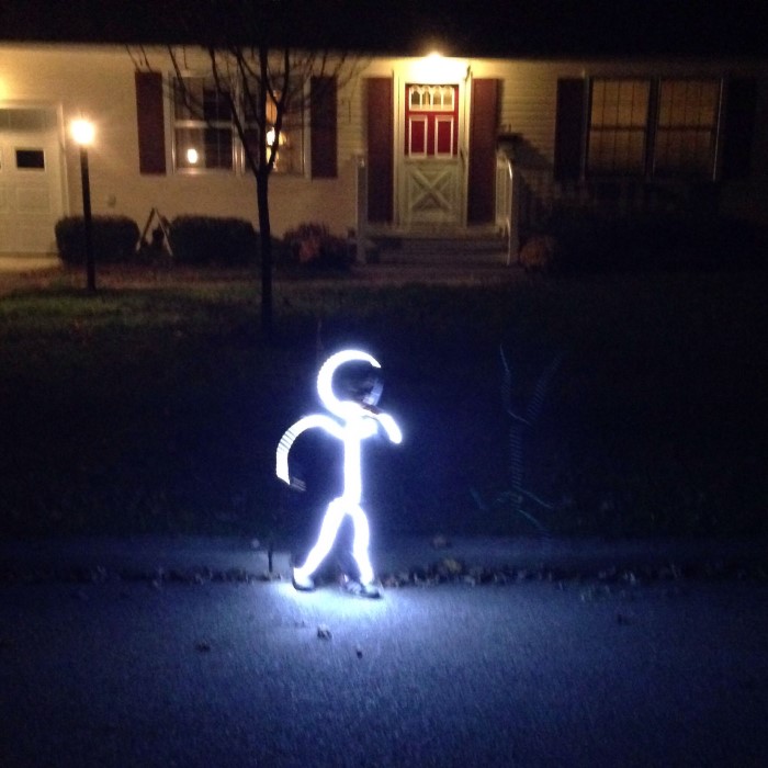 stick figure costume