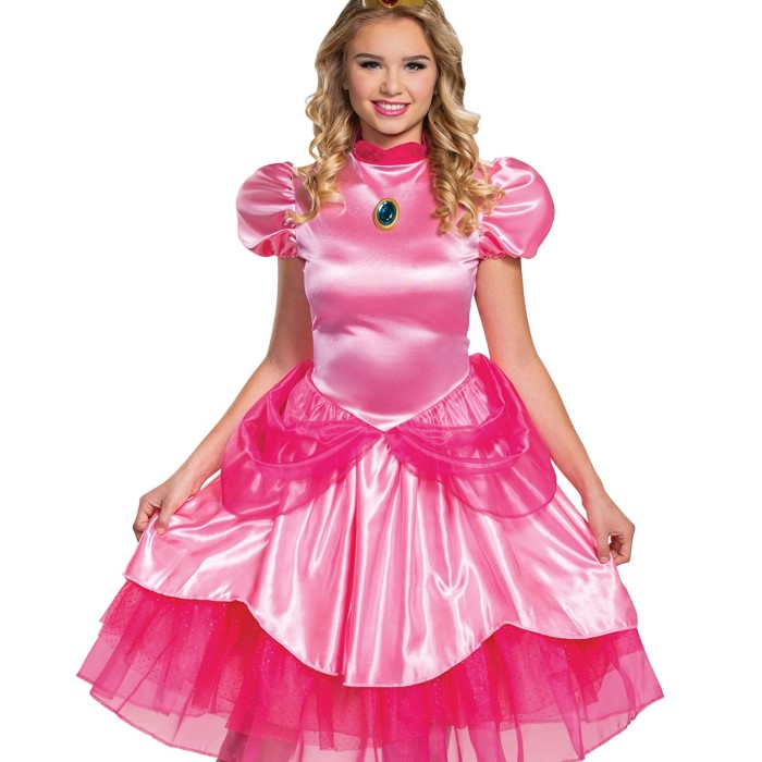 princess peach costume adults
