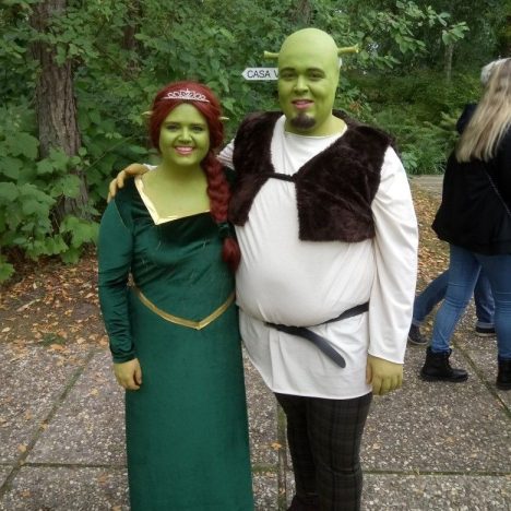 shrek and fiona costume