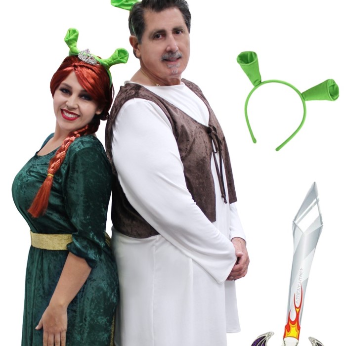 shrek and fiona costume