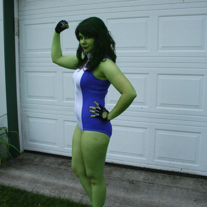 she hulk costume