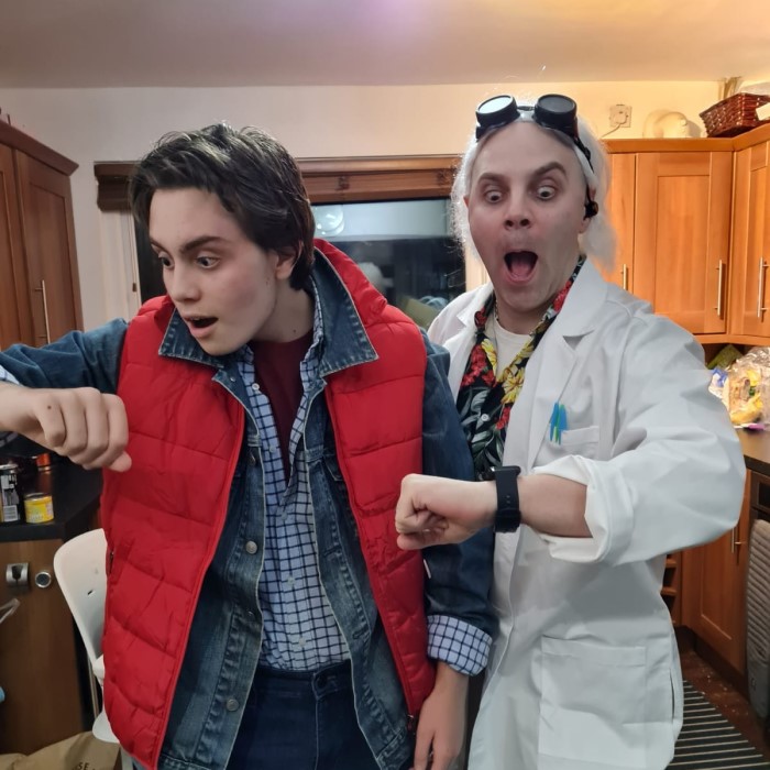back to the future costume