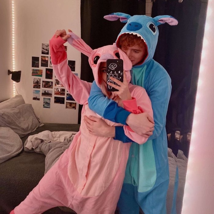 stitch and angel costume