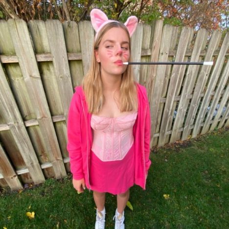 pink panther costume