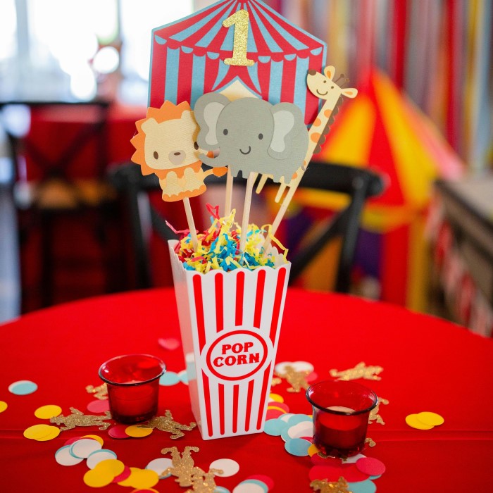 circus birthday party supplies