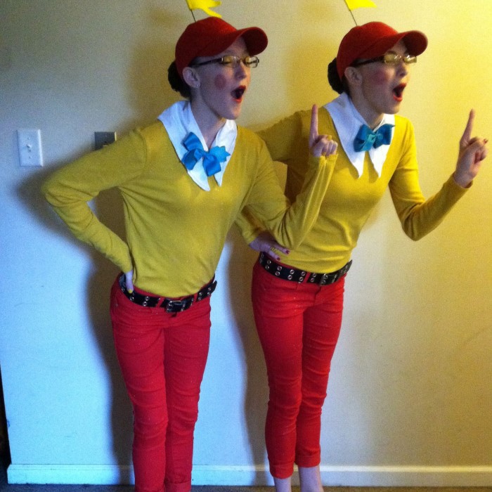 tweedle dee and tweedle dum costume
