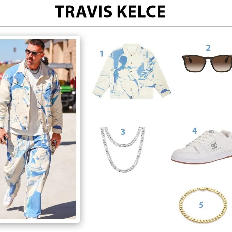travis kelce costume