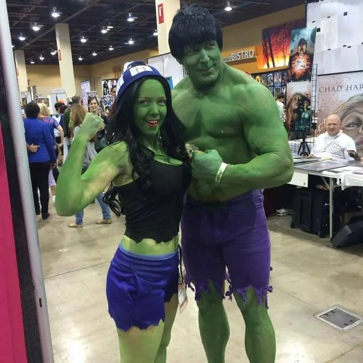 she hulk costume