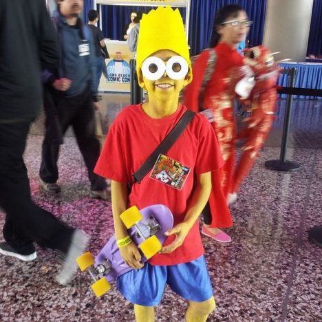 bart simpson costume