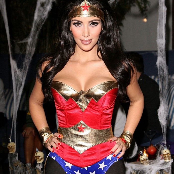 kim k halloween costume