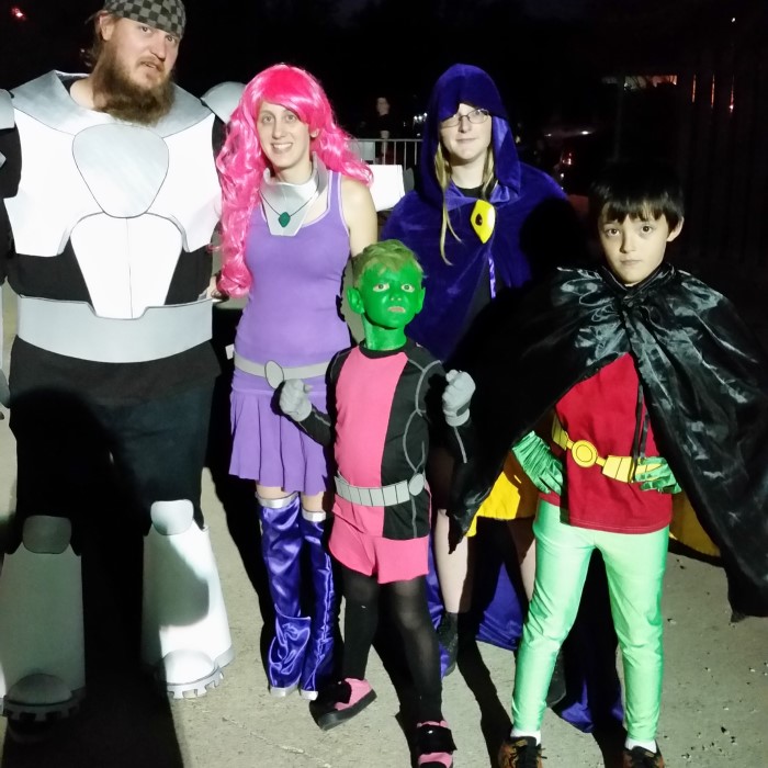 teen titans costume