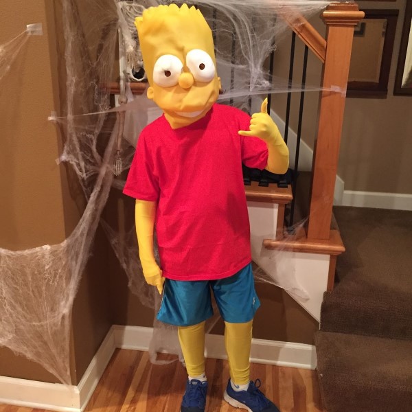 bart simpson costume