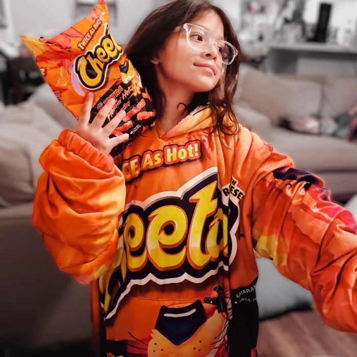 hot cheeto costume