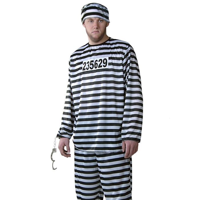 prisoner costume male