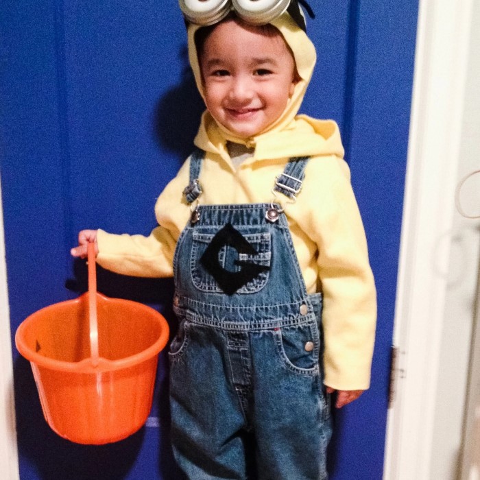 toddler minion costume