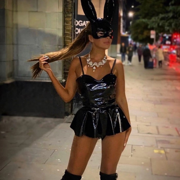 black dress halloween costume
