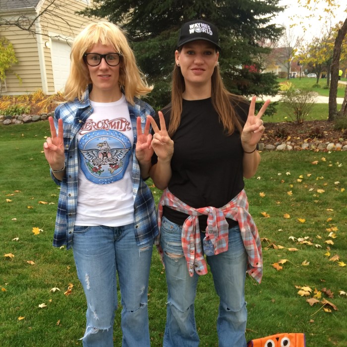waynes world costume
