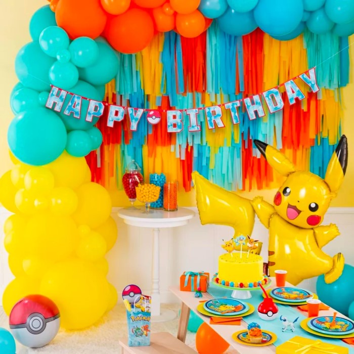 pokemon party supplies