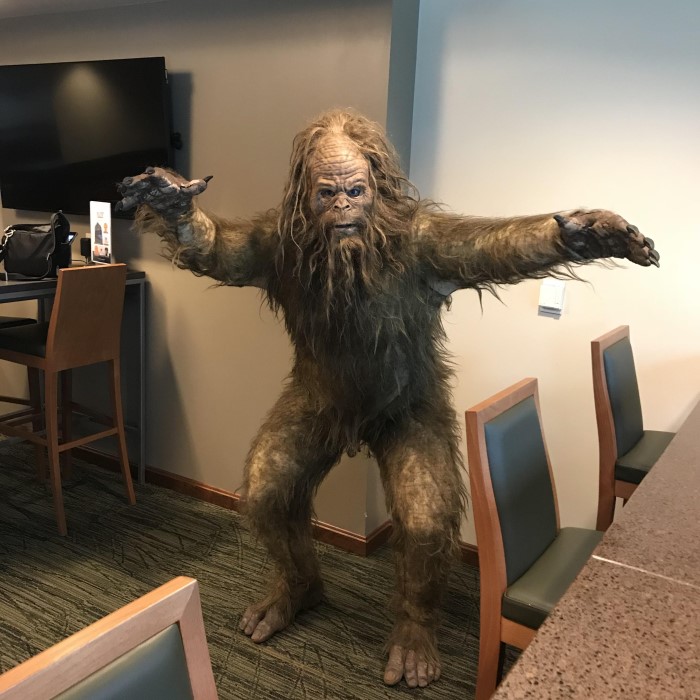 big foot costume