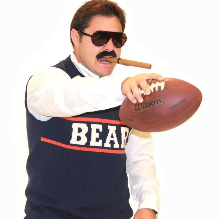 mike ditka costume