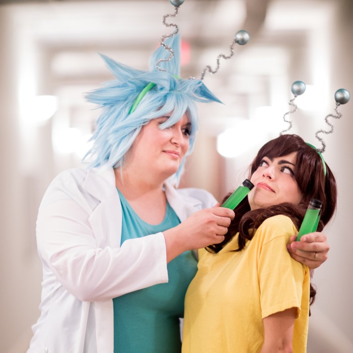 rick and morty costume