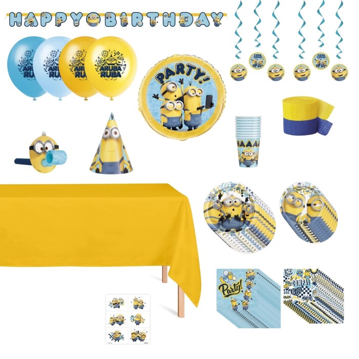 minion party supplies