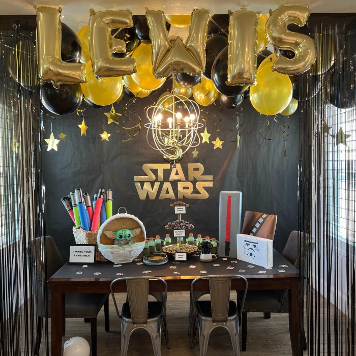 star wars party supplies