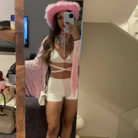 pink cowgirl costume