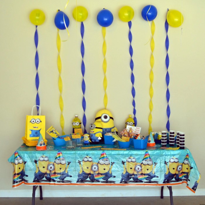 minion party supplies