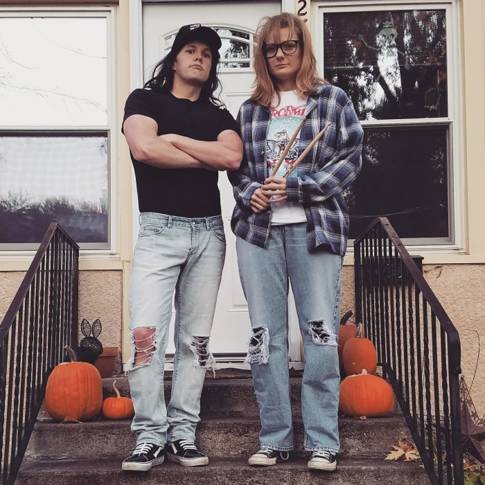 waynes world costume